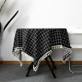 Nordic Cotton Linen Tablecloth